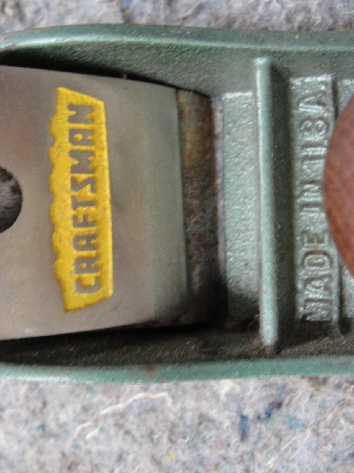(2) Vintage Craftsman C557B 10″ & C255 7″ Long Crown Logo 9.75″ Hand Planes