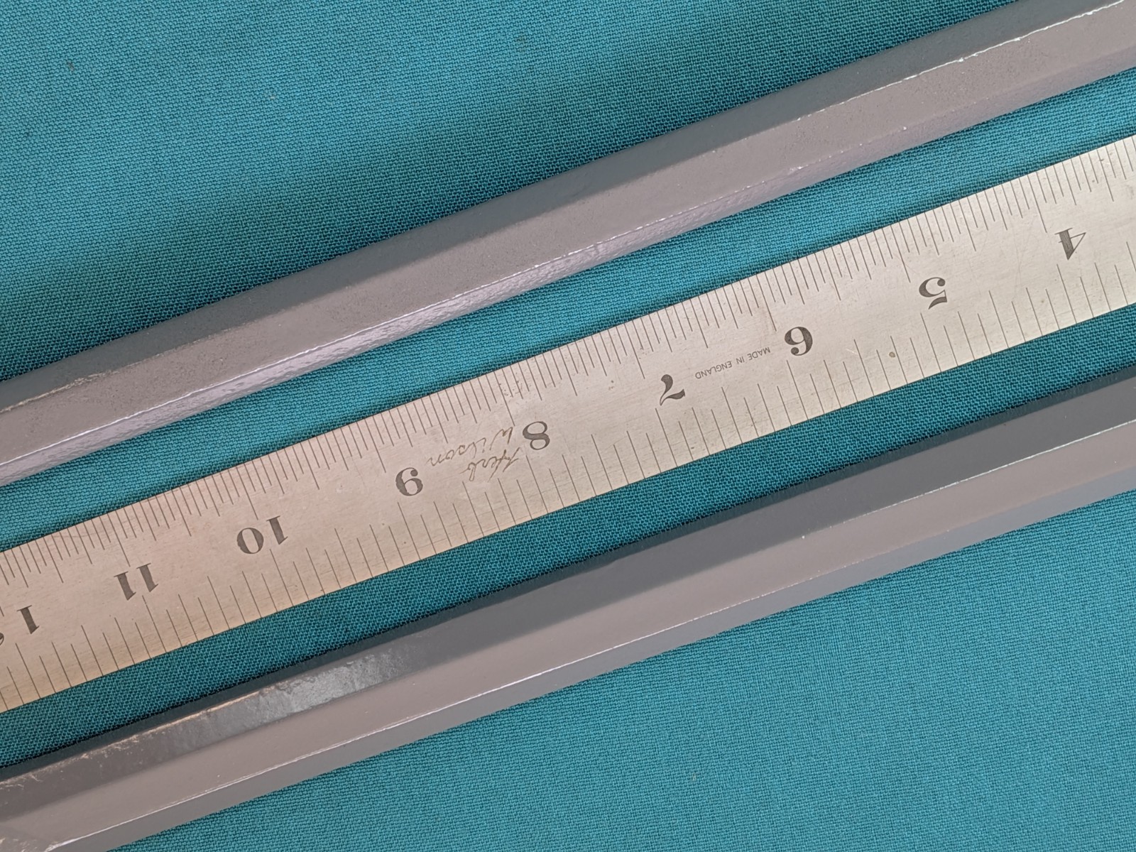 Vintage Two Refurbished Extra Long Cold Chisels 1″ x 15-1/2″ AND 1-1/8″ x 14″