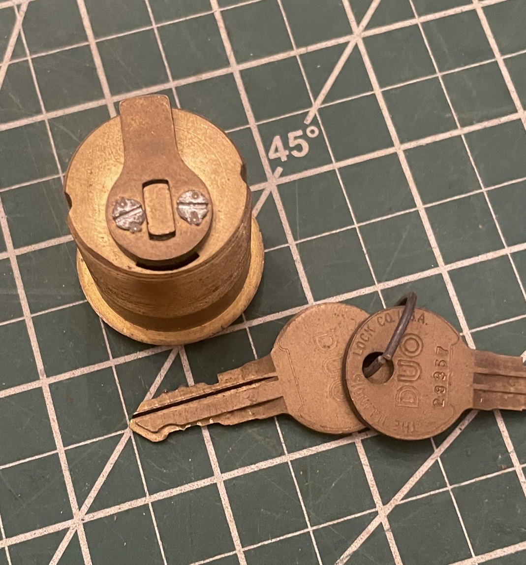 Due Rim Cylinder Locksport Locksmith Lock High Security Illinois With Box