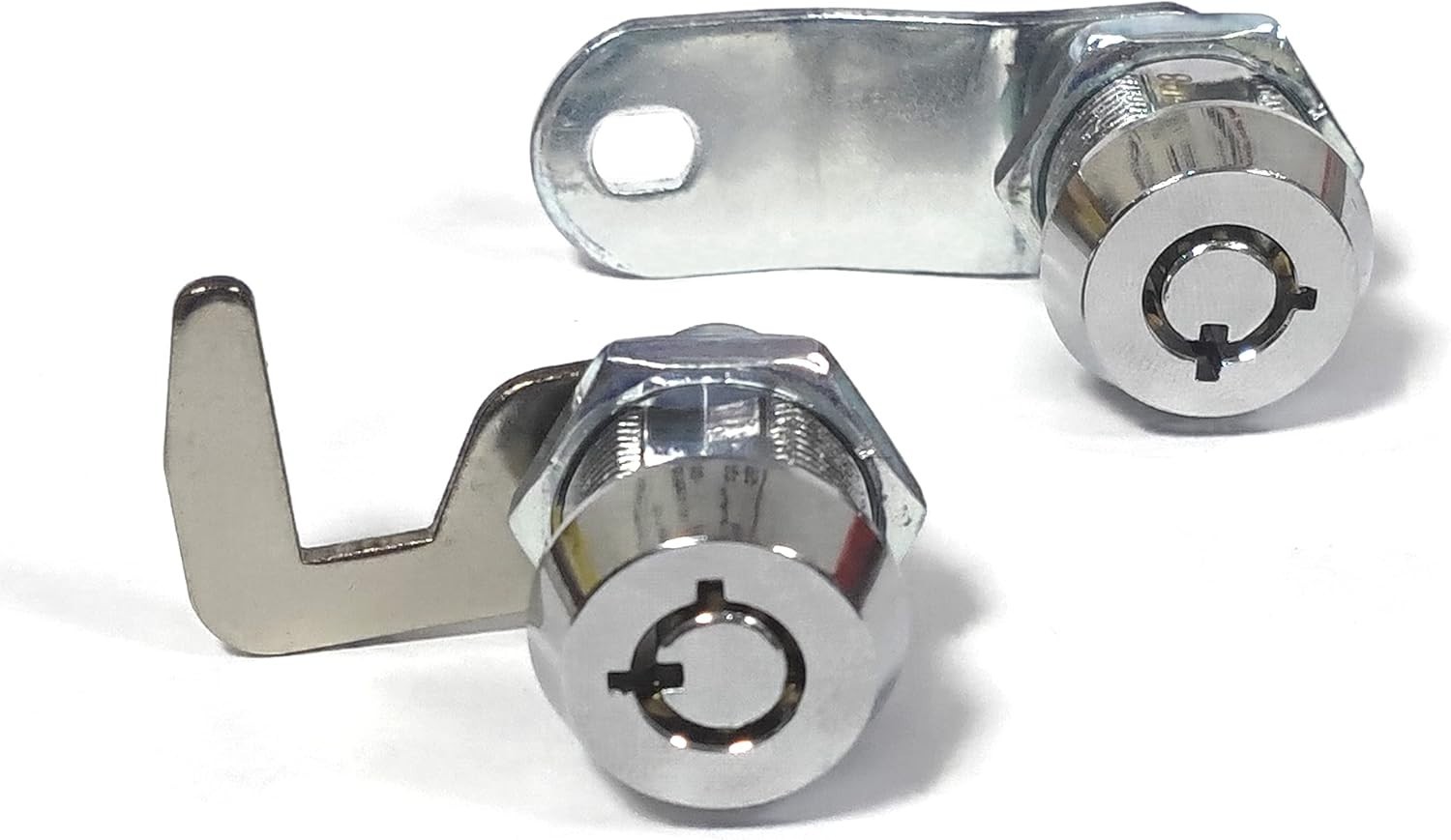 Effortless Installation 2-Pack Tubular Cam Locks – Security for Cabinets & More