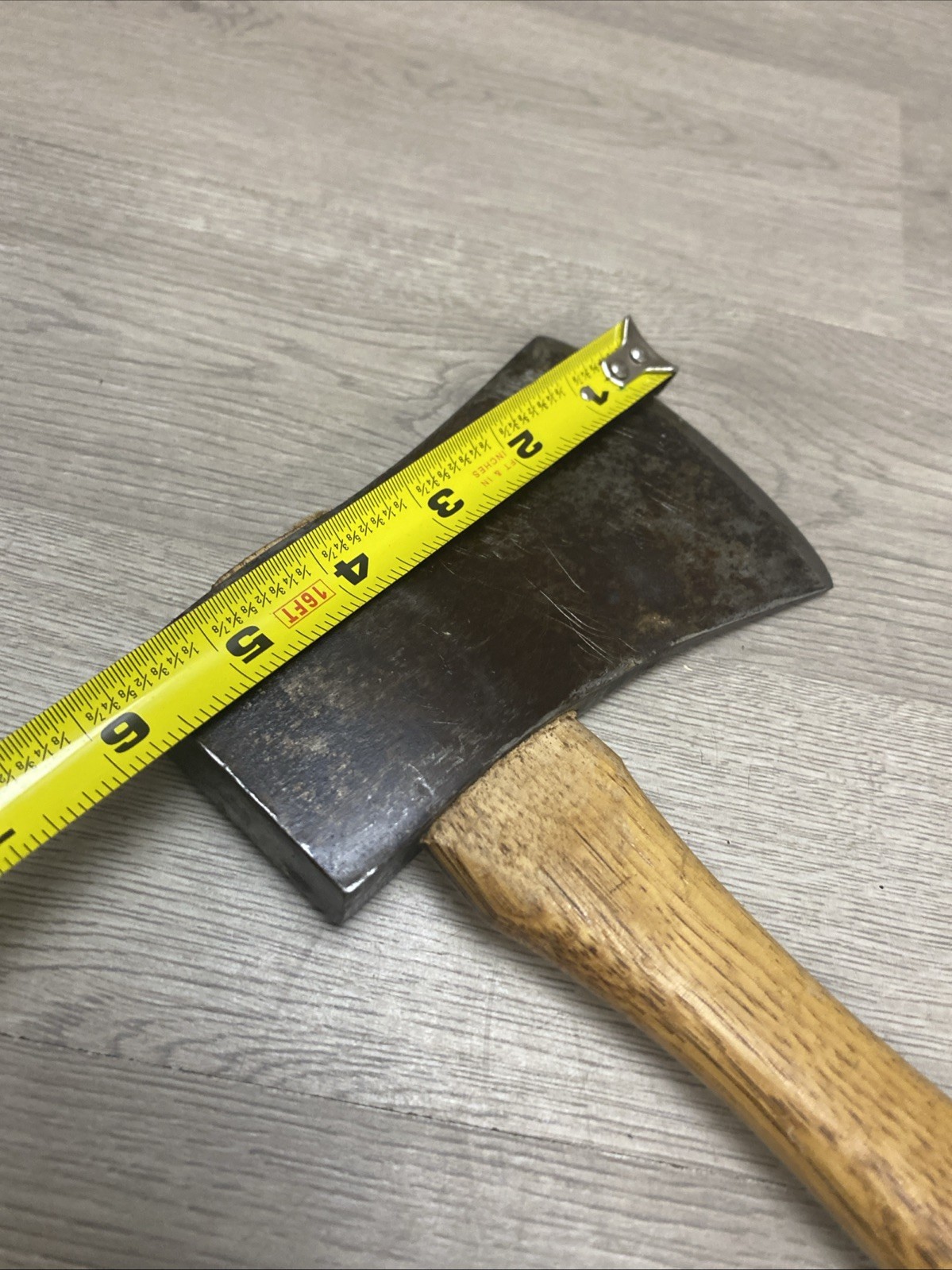 Vintage Marshall-Wells hardware Zenith Hatchet. Cold Test With Handle