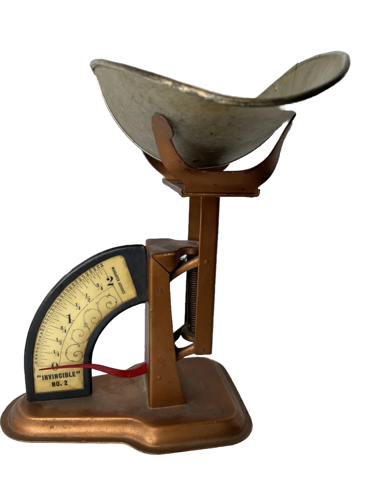 Antique Invincible Postal Scale #2 Warranted Accurate Merchandise Apothecary