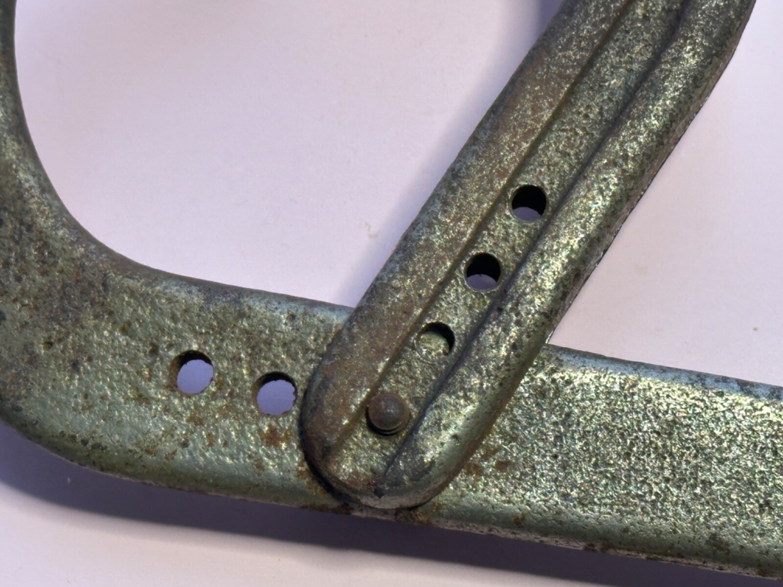 RARE ANTIQUE QD Balloon Tire Iron Repair Bead Breaker Spreader