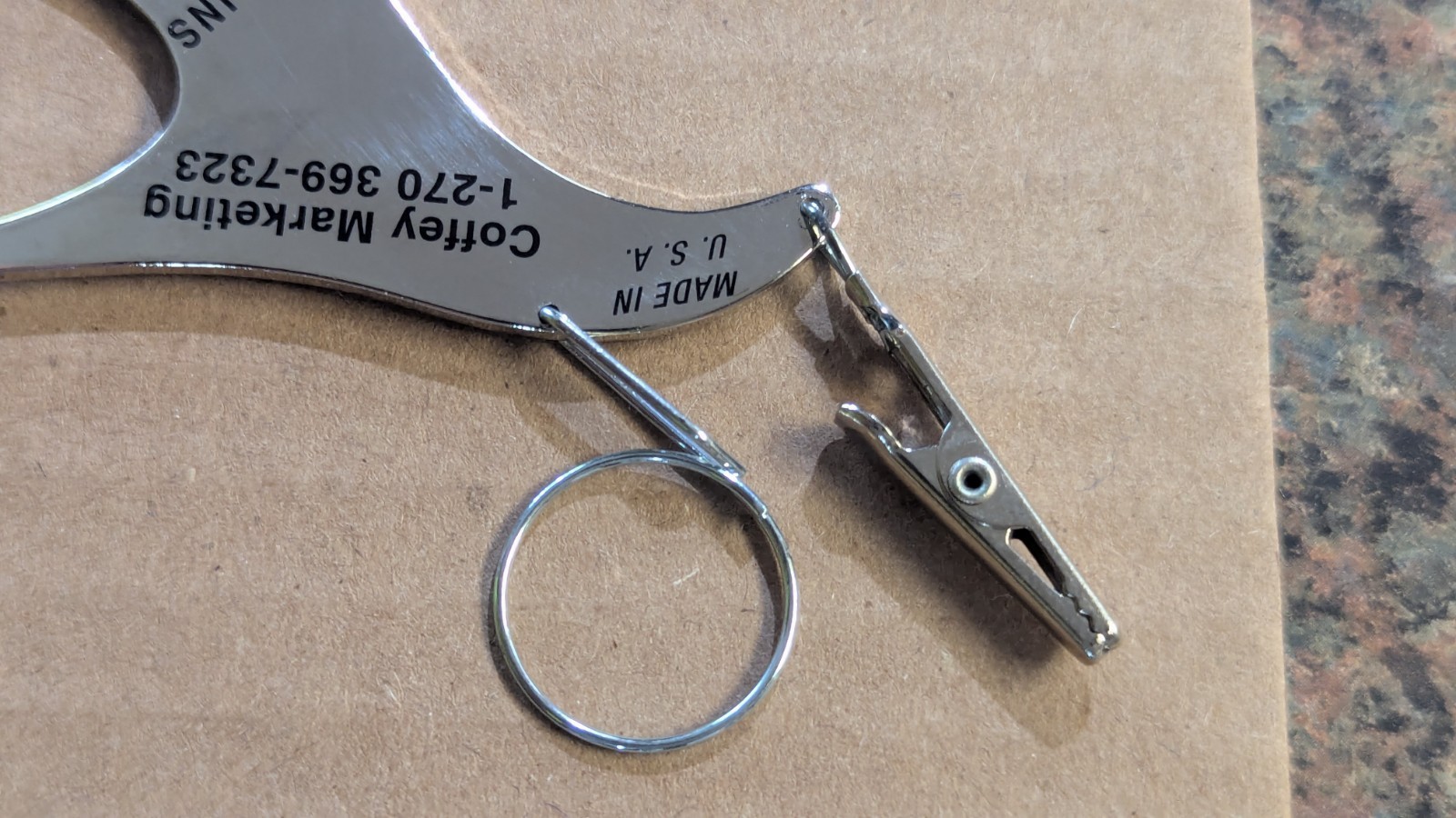Vintage Coffey Arrow Pocket Scale Balance USA Archery Bowhunting SMALL NEW