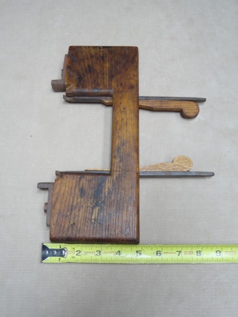 Coach Carriage Maker Double Router Wood Plane w/ Hand Cut Hardware AWESOME