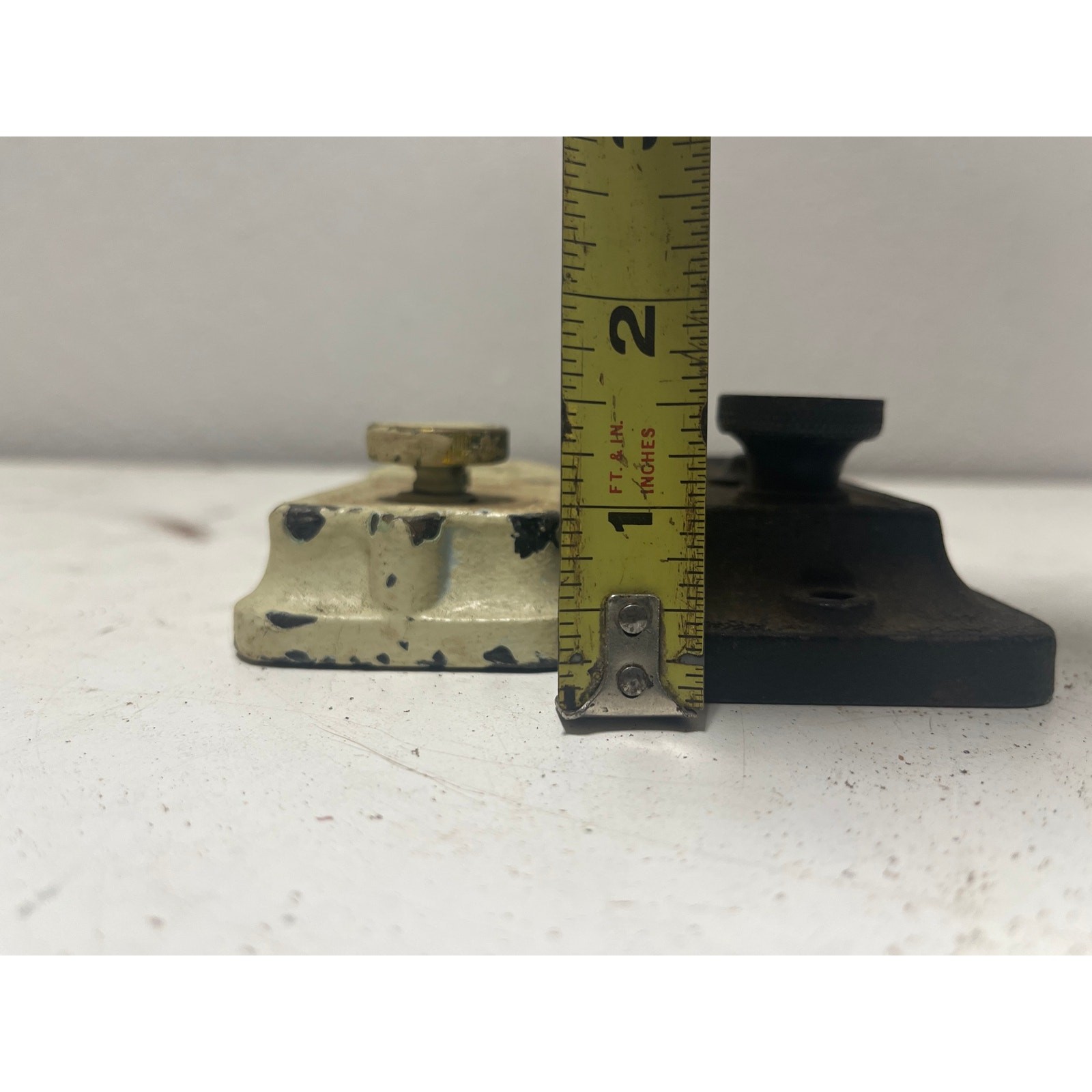 Antique Vintage Door Latch Pair Lot of 2 Yale No Key or Keeper