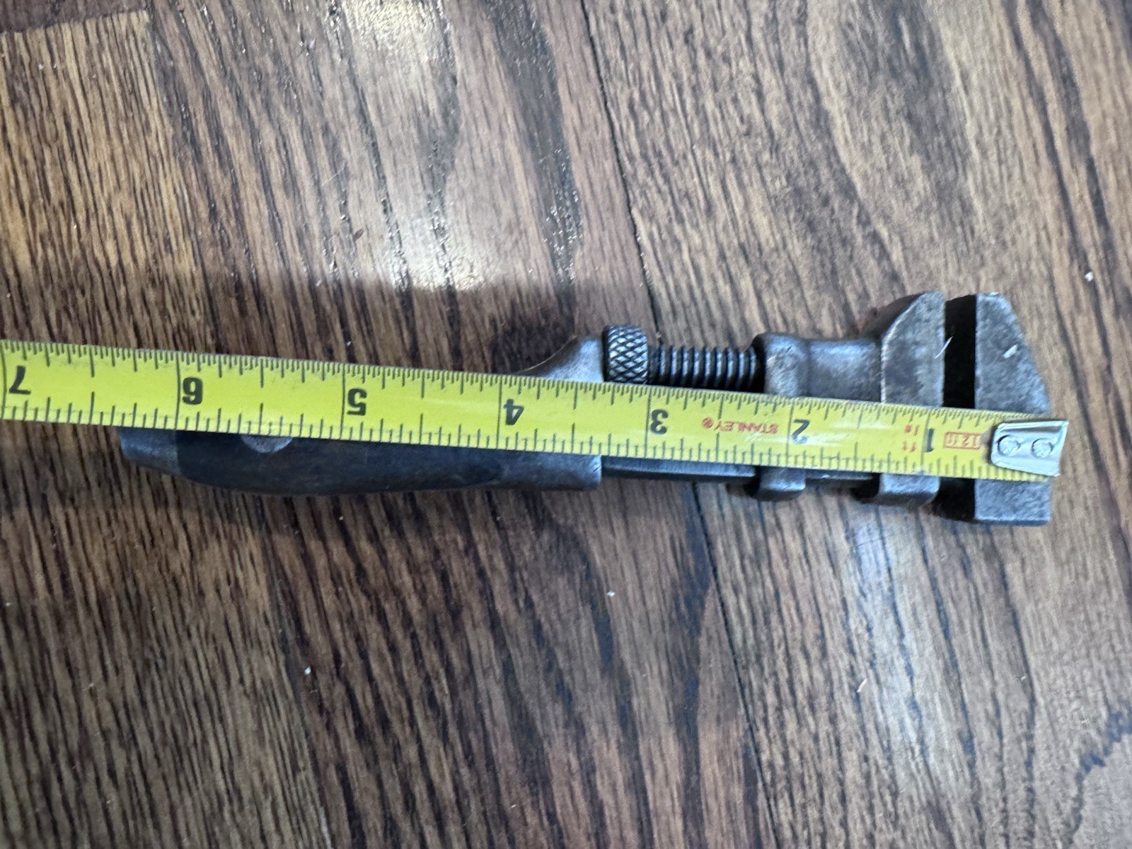 Vintage 6.5” COES WRENCH CO. Adjustable Monkey Wrench Springfield, Mass. USA BH