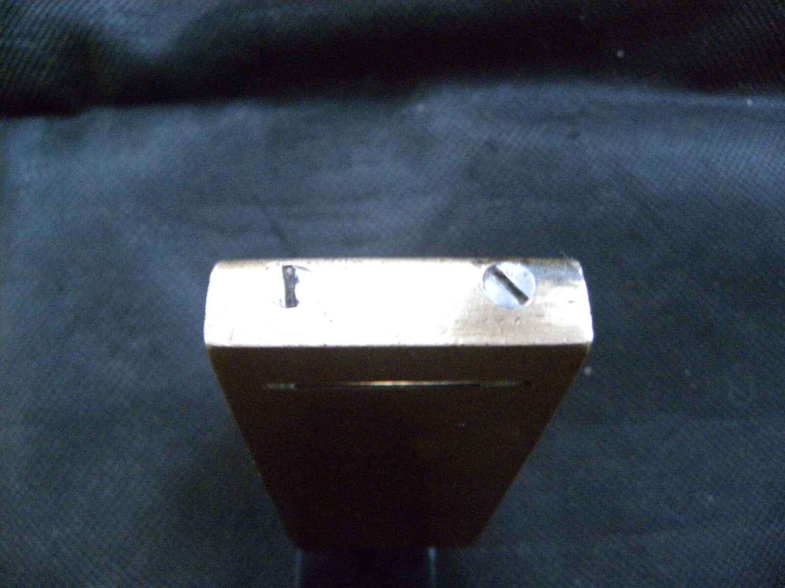 Vintage 1 3/8″ E Preston No 1349 Gunmetal Chariot Plane with Ebony Wedge (102)