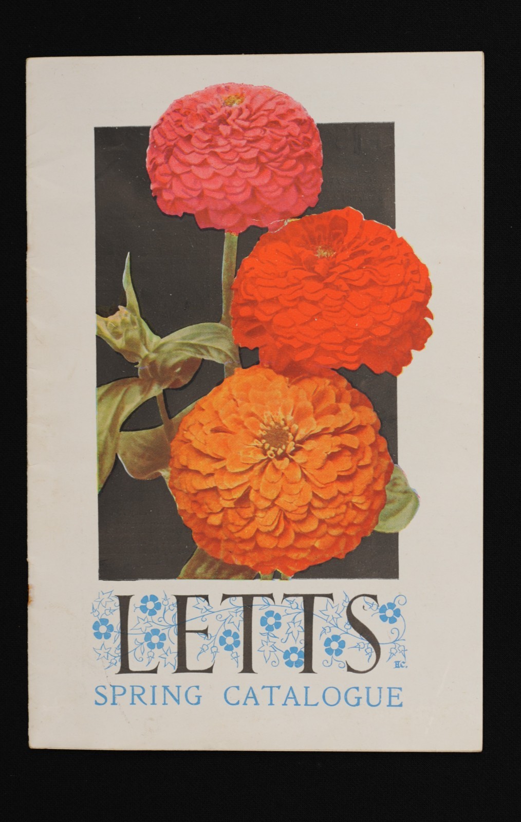 Letts Suffolk Garden Seed Catalogue Vintage Vegetable & Flower Seed Book 1950s