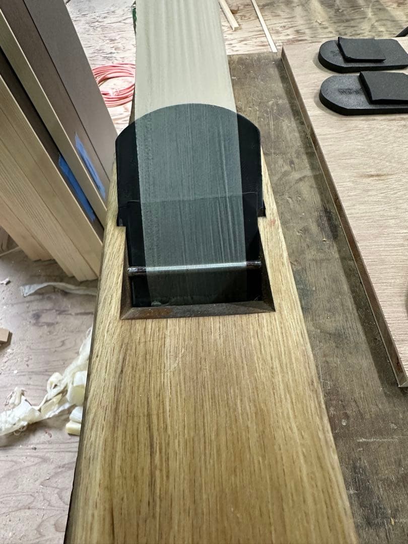 Japanese Plane Kanna 70mm Woodworking Tool Azumagenji White Oak Body