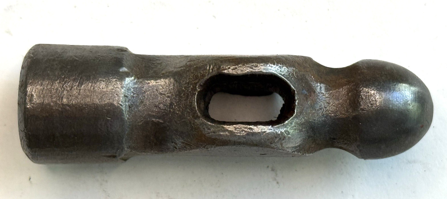 Vintage Plumb U.S. 4 Oz. Ball Peen Hammer Head