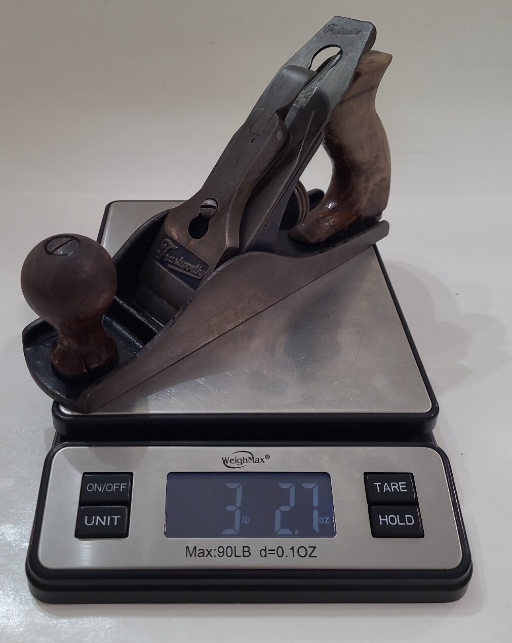 Hand Plane Trustworthy Vintage Woodworking Hand Tool USA 9-1/2″ Old Read Listing