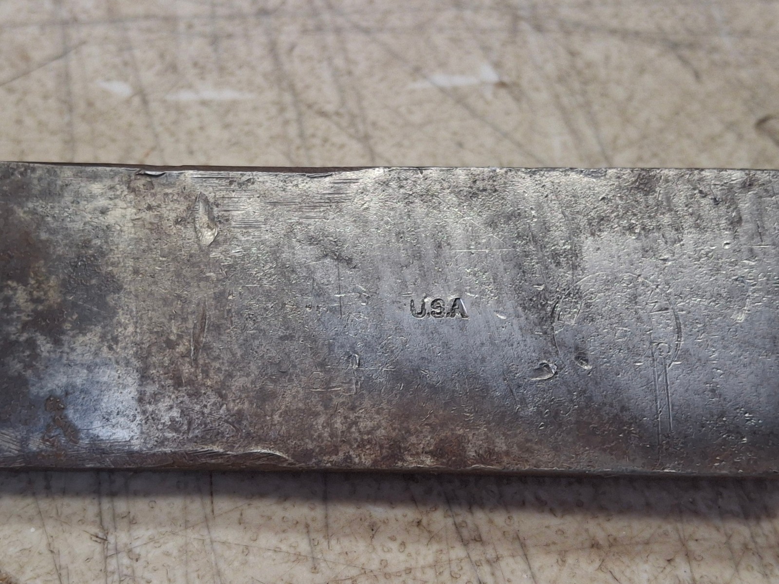 VINTAGE PS&W 1 3/8″ SOCKET SLICK WOOD FIRMER CHISEL Peck, Stow & Wilcox