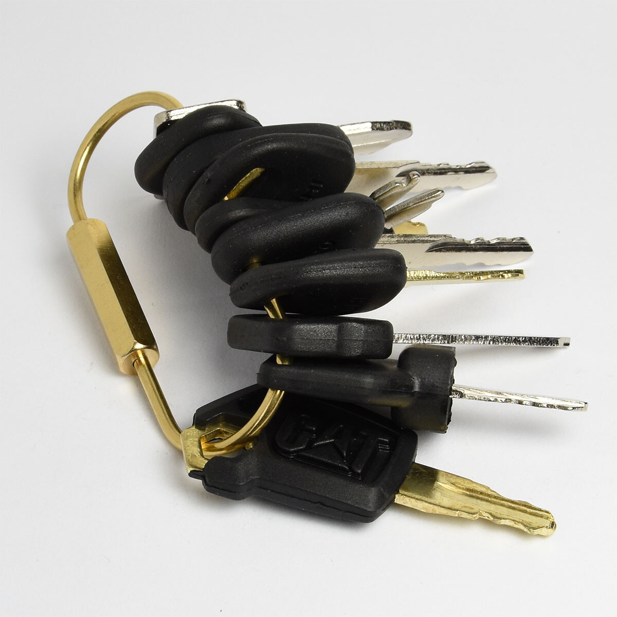 9 PCS Heavy Equipment Key Set For Caterpillar JCB Hitachi Volvo Yanmar Doosan