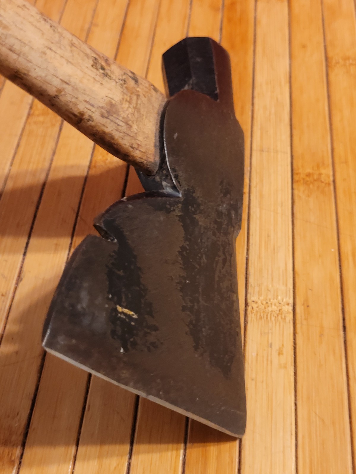 Vtg CRAFTSMAN DOUBLE OVAL 1.07Lb 12″L 3″Blade Carpenter’ Hatchet Hammer Axe.OBO