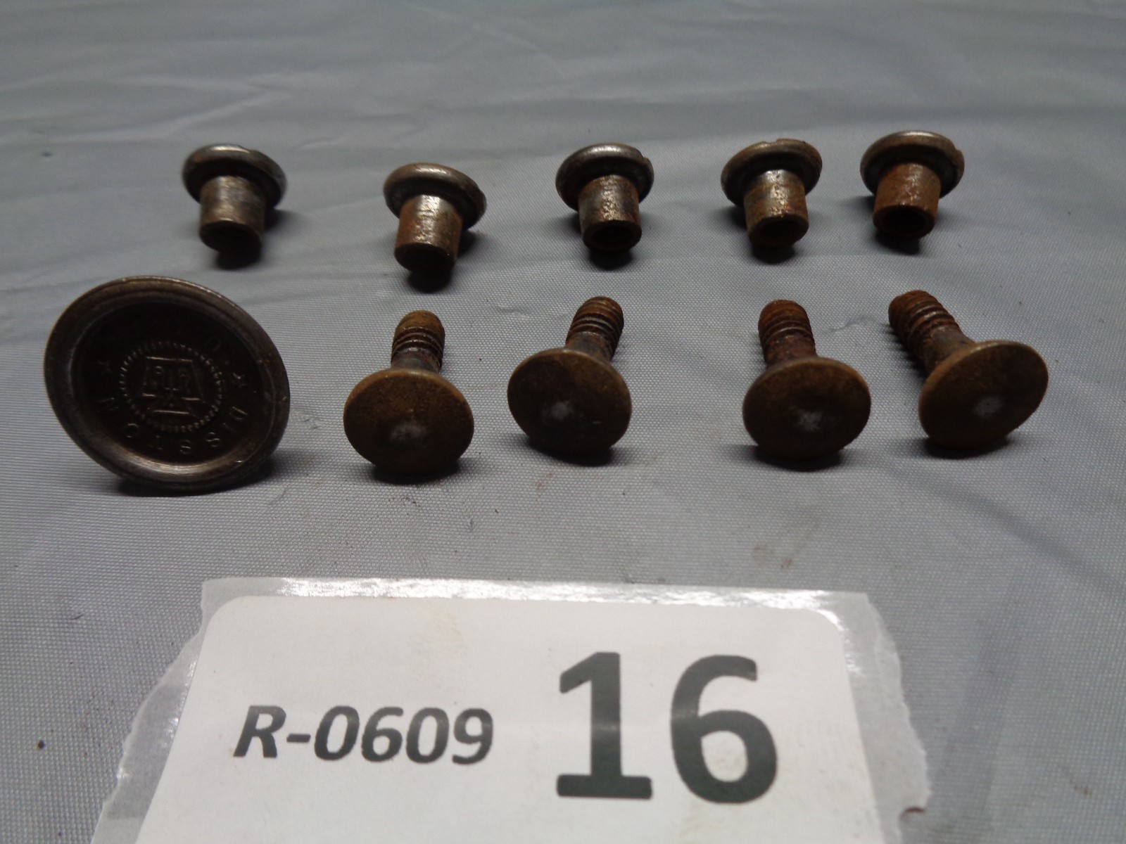 SET of 4: DISSTON USA Bolt for Wood Handle Carpenters Handsaw