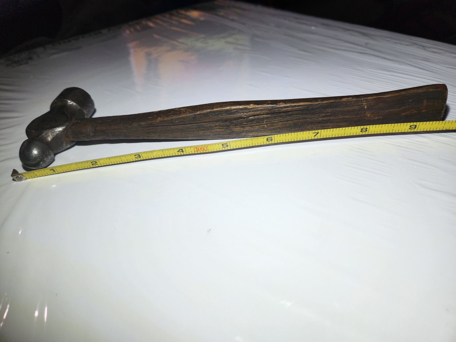 Vntg True Temper Vulcan Ball Peen Hammer,6oz Head, Blacksmith,