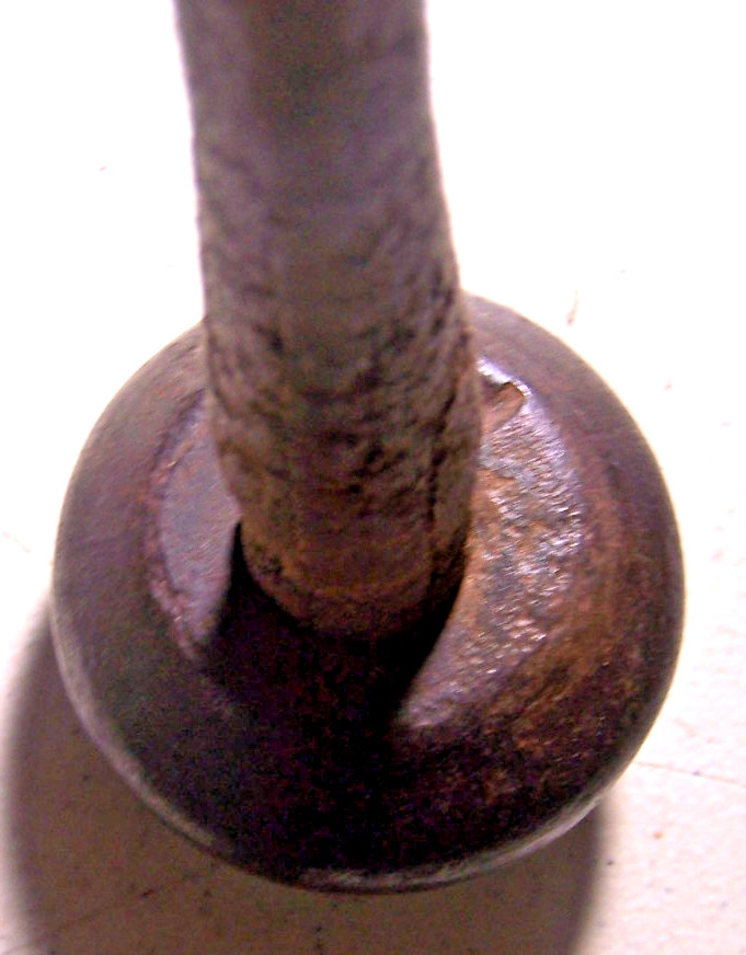 Antique Macadamizing Knapping Napping Hammer ( all original )Pre Civil War Era )