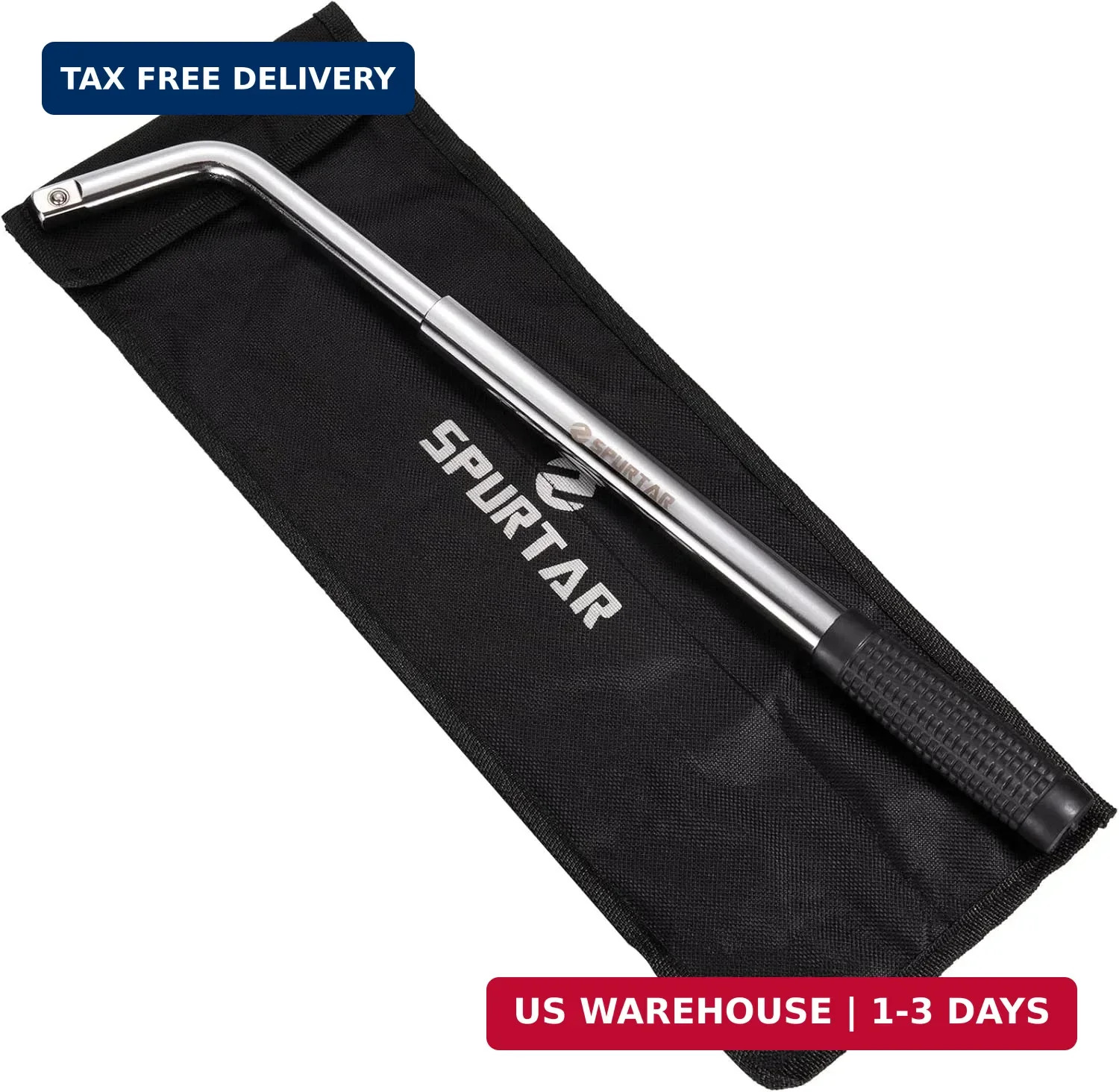 Telescoping Lug Wrench Extendable Wheel Brace Lug Nut Wrenchs Tire Repai