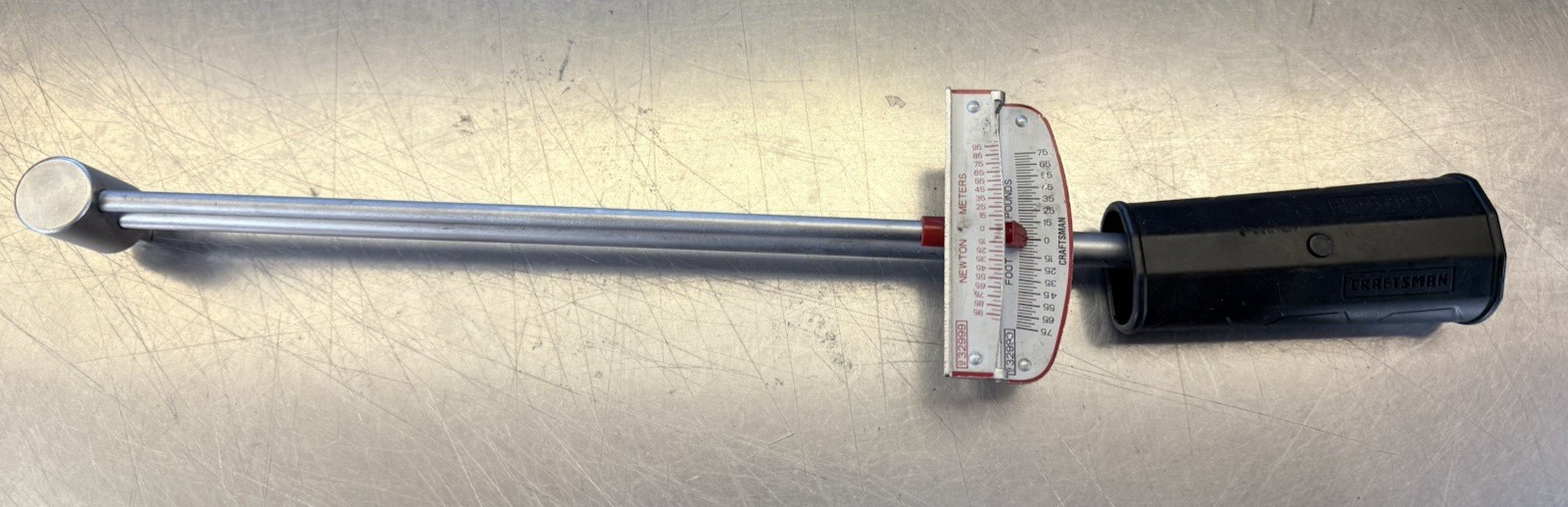 Craftsman 3/8″ Drive Beam Torque Wrench – 0-75 LB Range (9-32999)