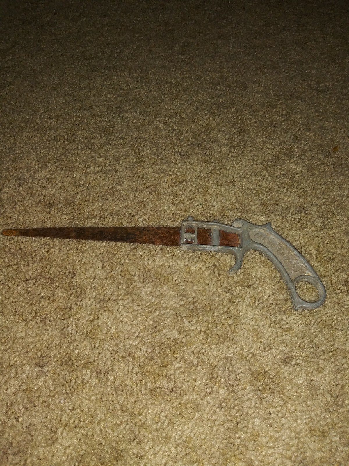 Vintage ALLWAY SAW Ultra MFG. CO. N.Y.C. Pat No. 2017895