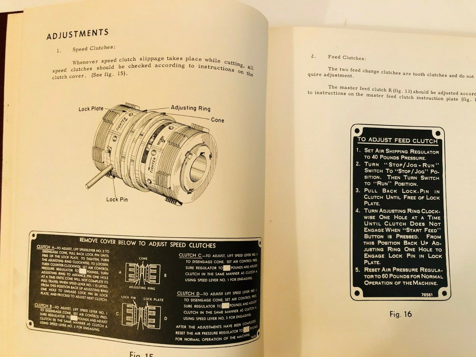 Potter & Johnston Automatic Turret Lathe 6DRE&L-40 Operators Manual 166 Date1957