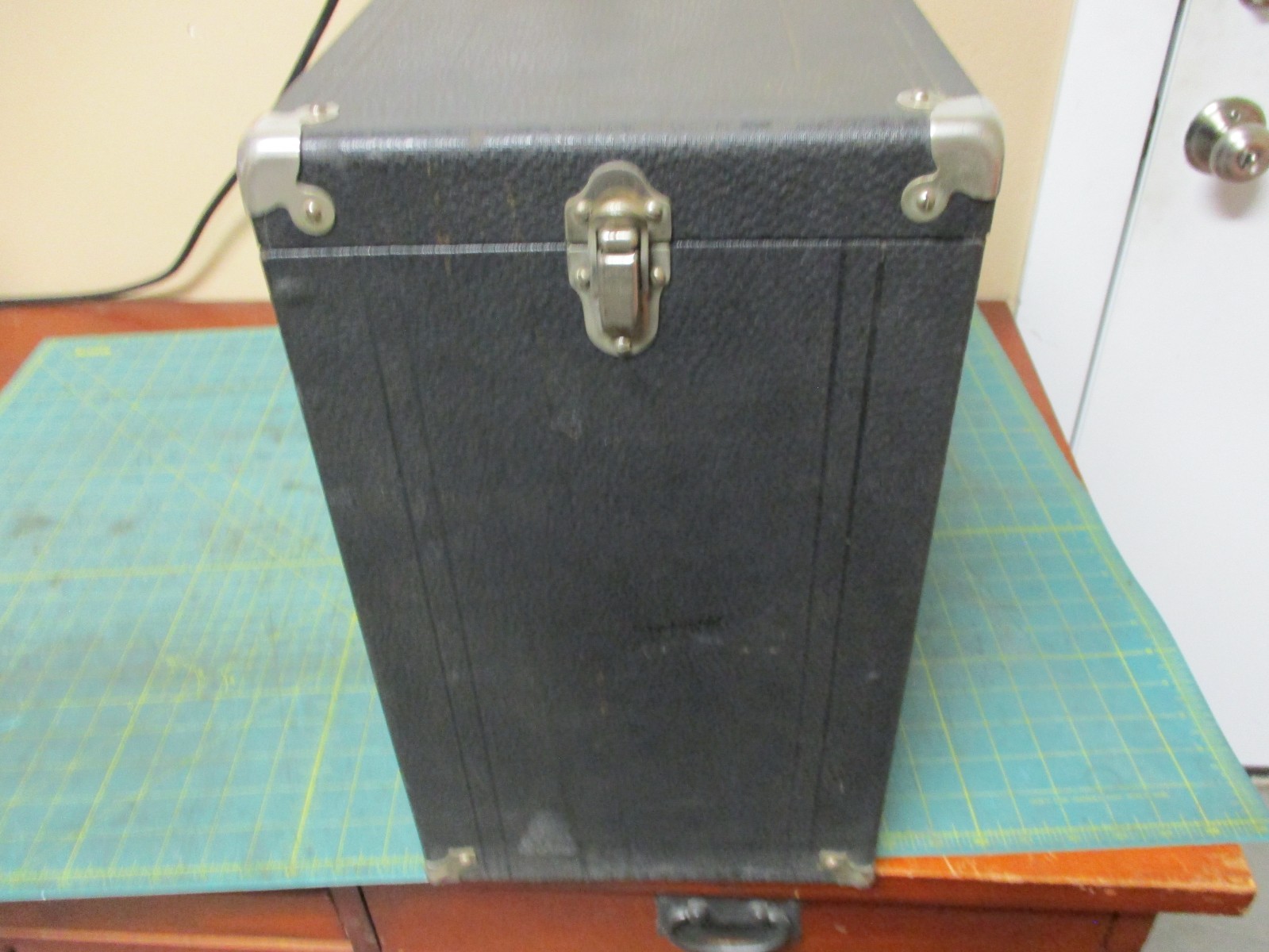 MACHINIST TOOLS * GERSTNER * LEATHER BOUND TOOL CHEST * 11 DRAWER * KEY / COVER