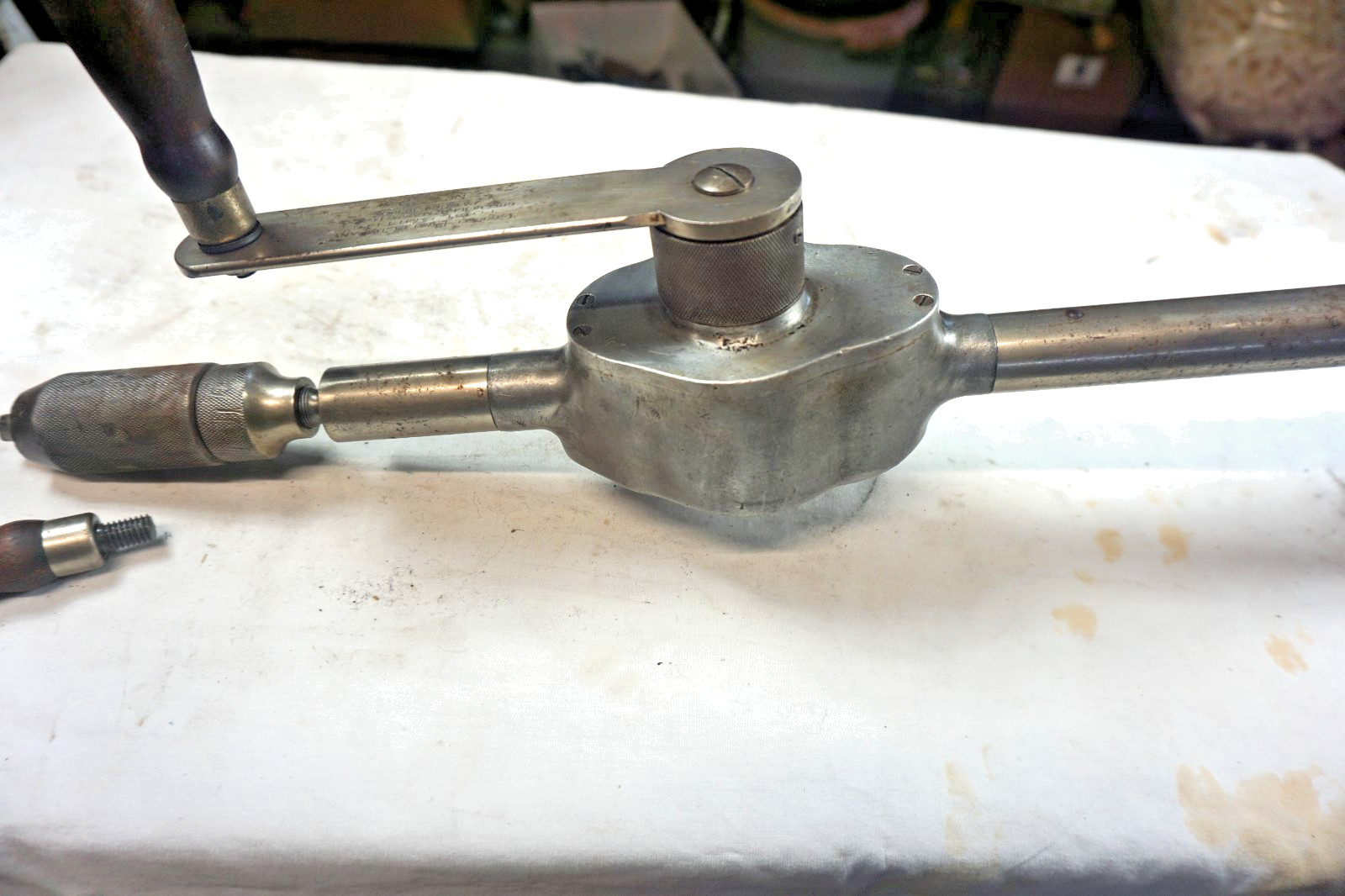 RARE GOODELL-PRATT CO. NO. 279 BREAST DRILL – WITH EARLY PATENT DATES
