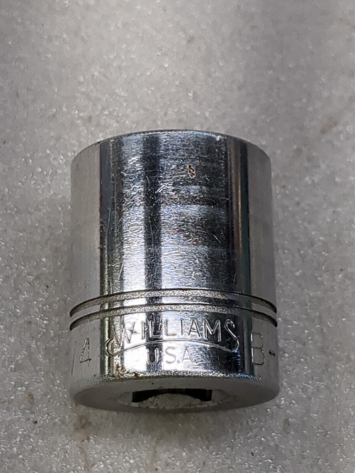 Williams tools socket 3/4” 3/8” drive 12 point B-1224 USA