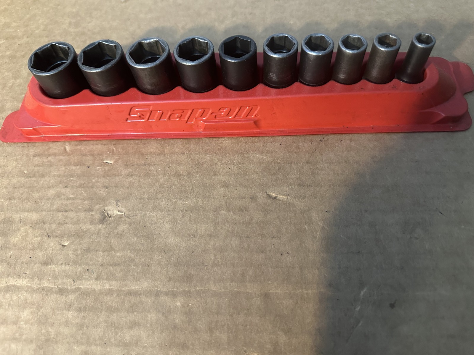 SNAP-ON 210IMFSYA 10 PC 3/8″ DR 6 PT SAE SEMI-DEEP IMPACT SOCKET SET 5/16″ -7/8″
