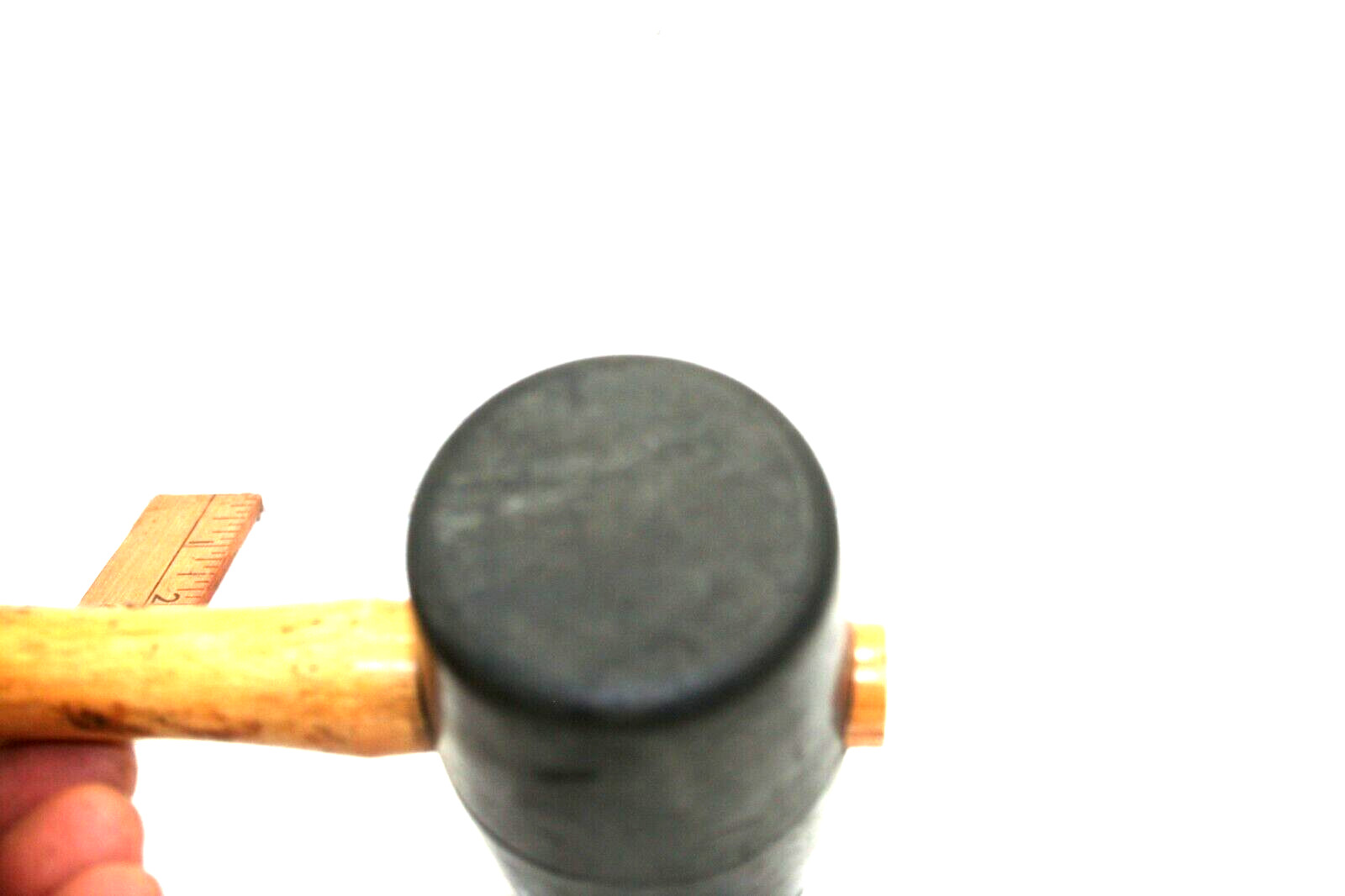 Soft Blow Mallet Hammer Unknown Brand Rubber Tip 12 3/4″ length 4″ head