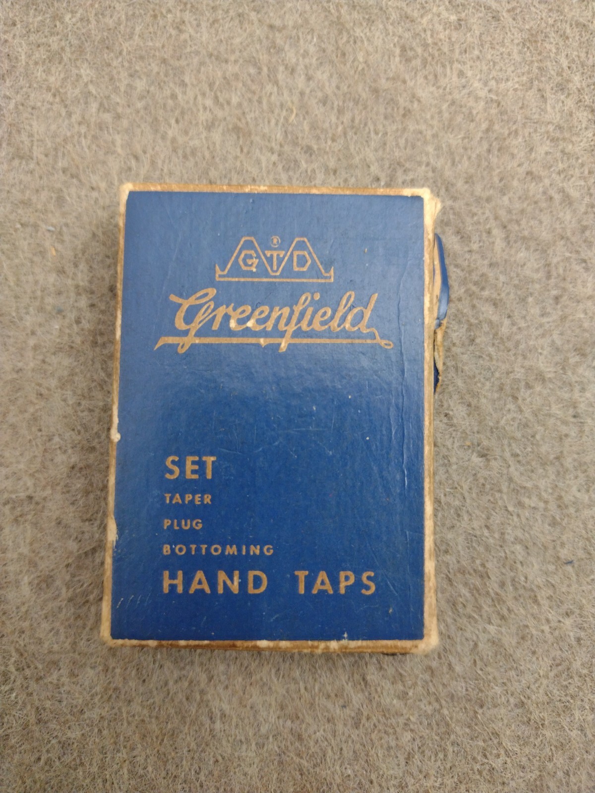 Greenfield USA GTD 6 – 32 NC Tap Set Taper Plug Bottoming Hand Taps High Speed .