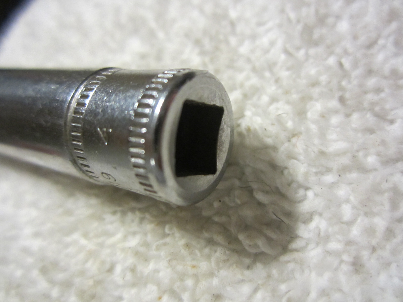 9 mm ad Snap-on STMM9 1/4″ Dr 6-Pt Metric 9mm Flank Drive Deep Socket VTg tool