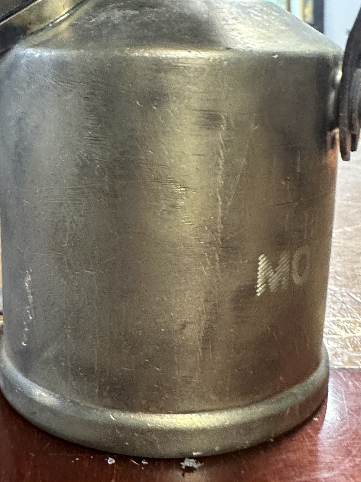 Vintage Brass British Monitor Made No32 Paraffin Only Blow Torch 17x20cm