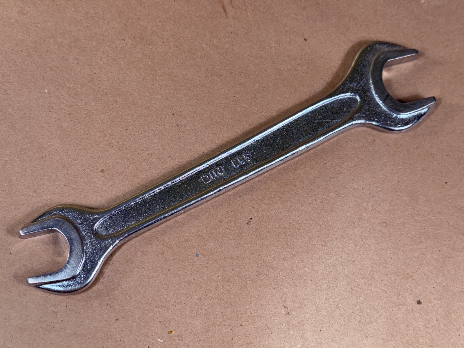 Vintage Double Open End Wrench 24mm & 19mm DIN895 – Chrome – Router Collets