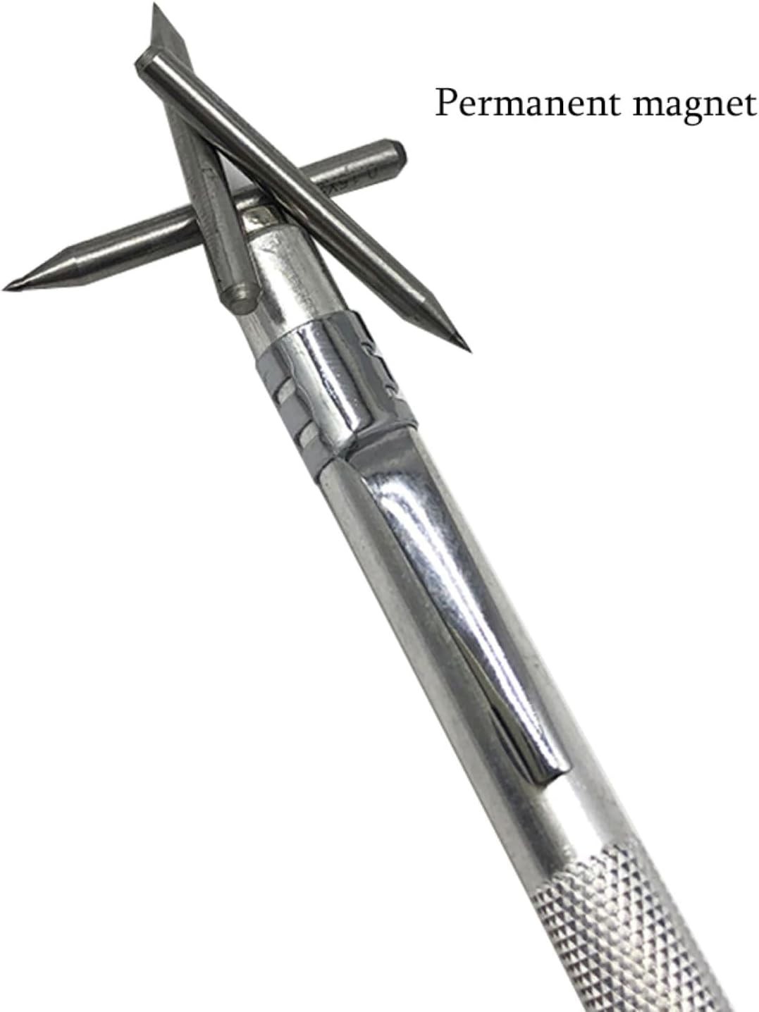 4 Pack Tungsten Carbide Scribe Tool Set with Magnetic Closure & Replacement Tips