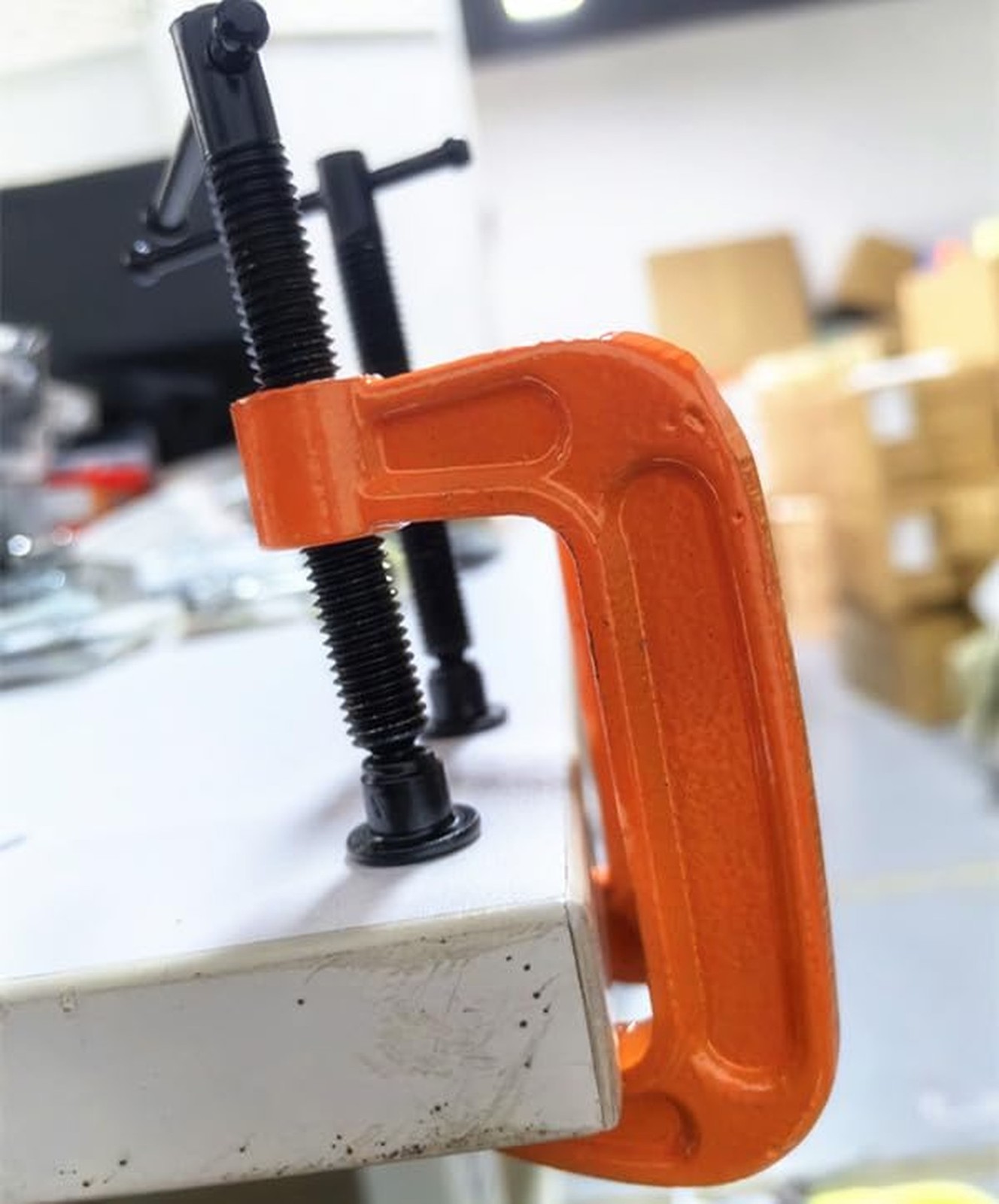 2 Inch C-Clamp Set, 4PCs Heavy Duty Steel C Clamp Industrial Strength C Clamp…