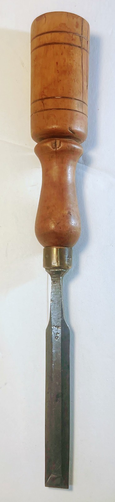 • Antique Robert Sorby Chisel Kangaroo Maltese Cross Forged Square Shank 1860s