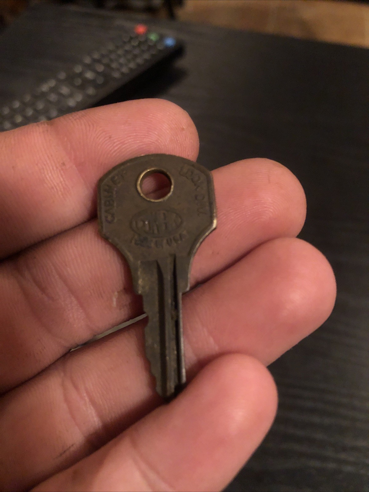 Vintage Smith&wesson trailer hitch lock Brass