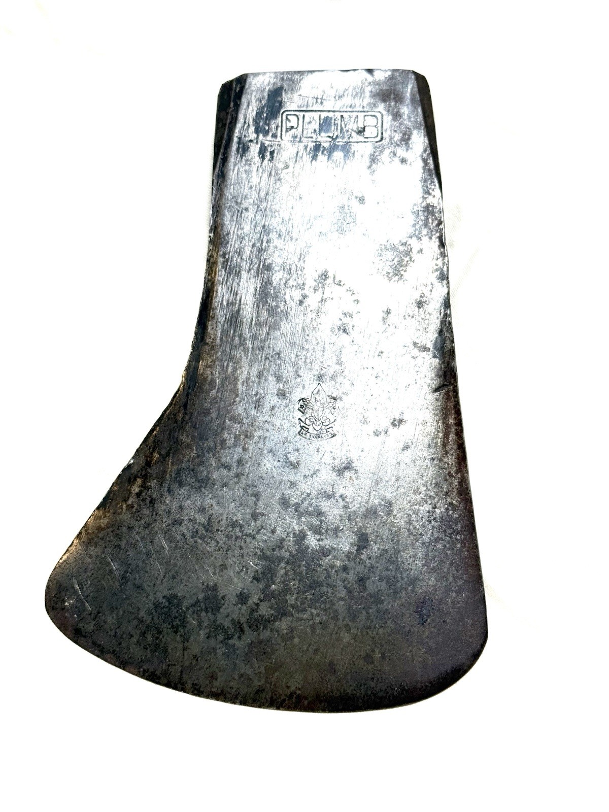 Vintage Plumb National Boy Scout Axe Head Boys Axe Size BSA Logo Camping Axe