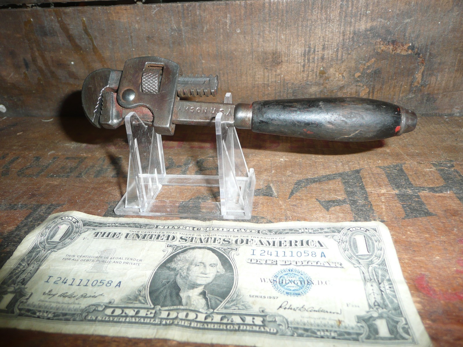 Vintage SAMSON MONKEY Wrench 6″