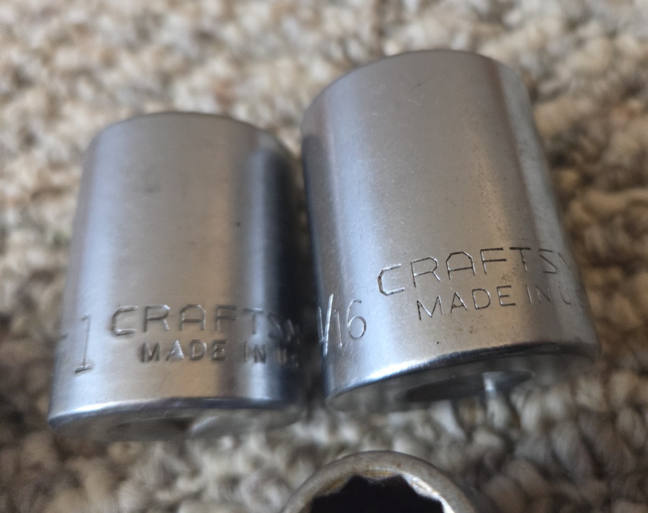 Vintage Craftsman USA V -V- VV Socket Extension & Wrench Lot 1/2″ 3/8″ Drive USA
