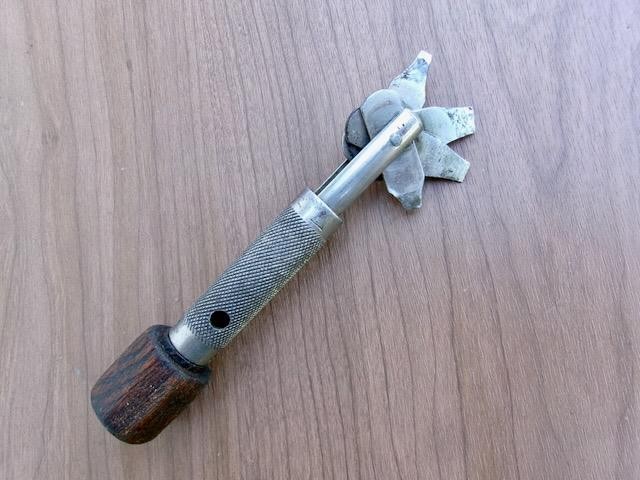 ANTIQUE BILLINGS & SPENCER PAT.1896 SLIDING SCREWDRIVER TOOL 4-BLADES