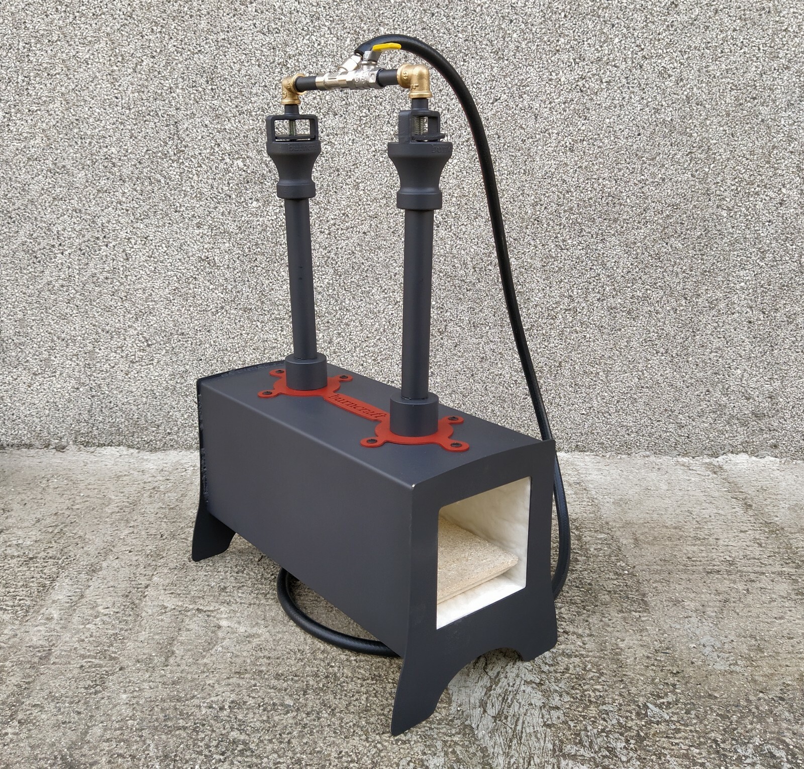 Gas Propane Blacksmith made by BURNCRAFT with DOUBLE Burner