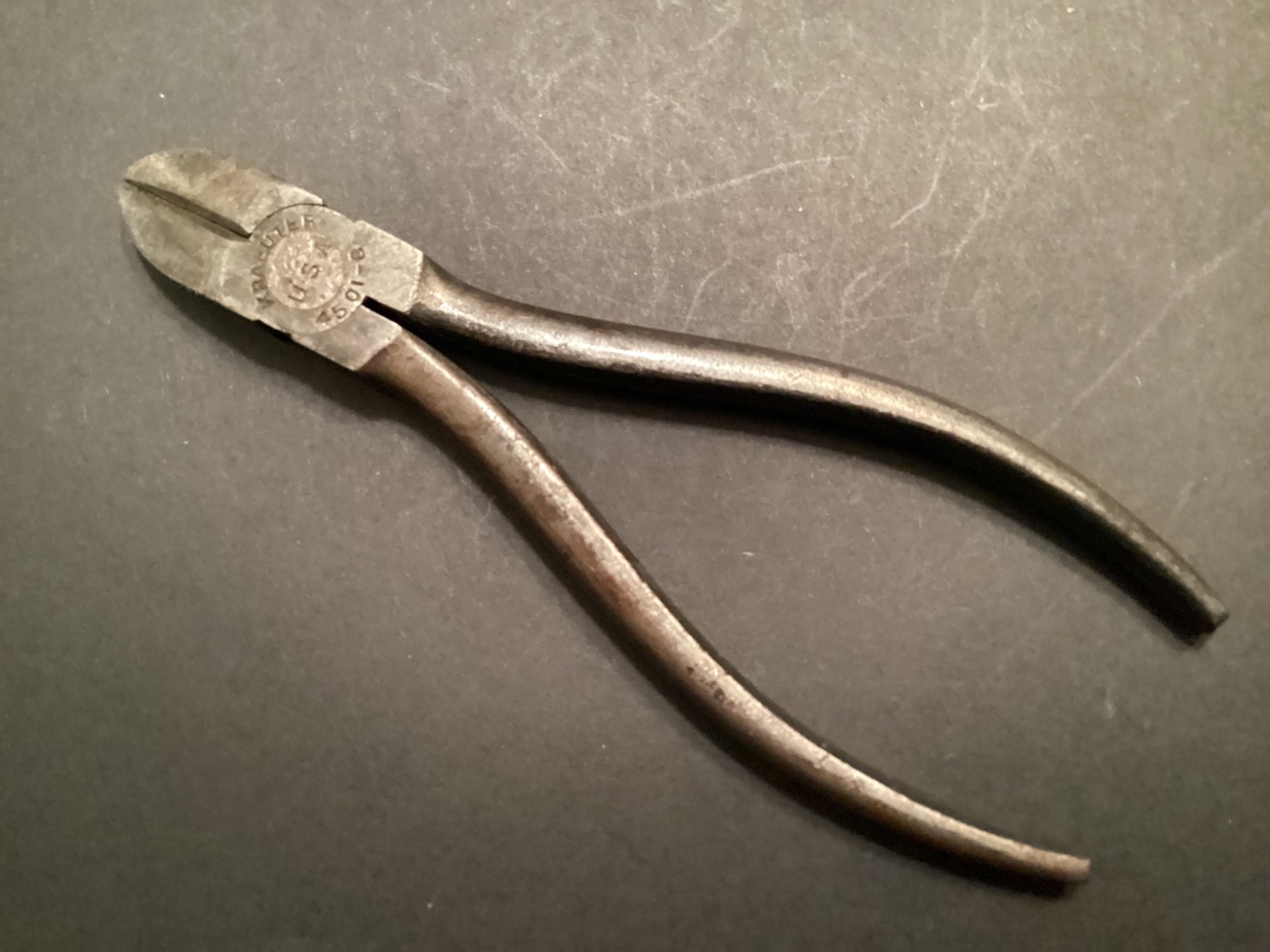 Kraeuter 4501-6 Diagonal Cutting Pliers w/ Wire Cutters Vintage Tool USA 6.25”