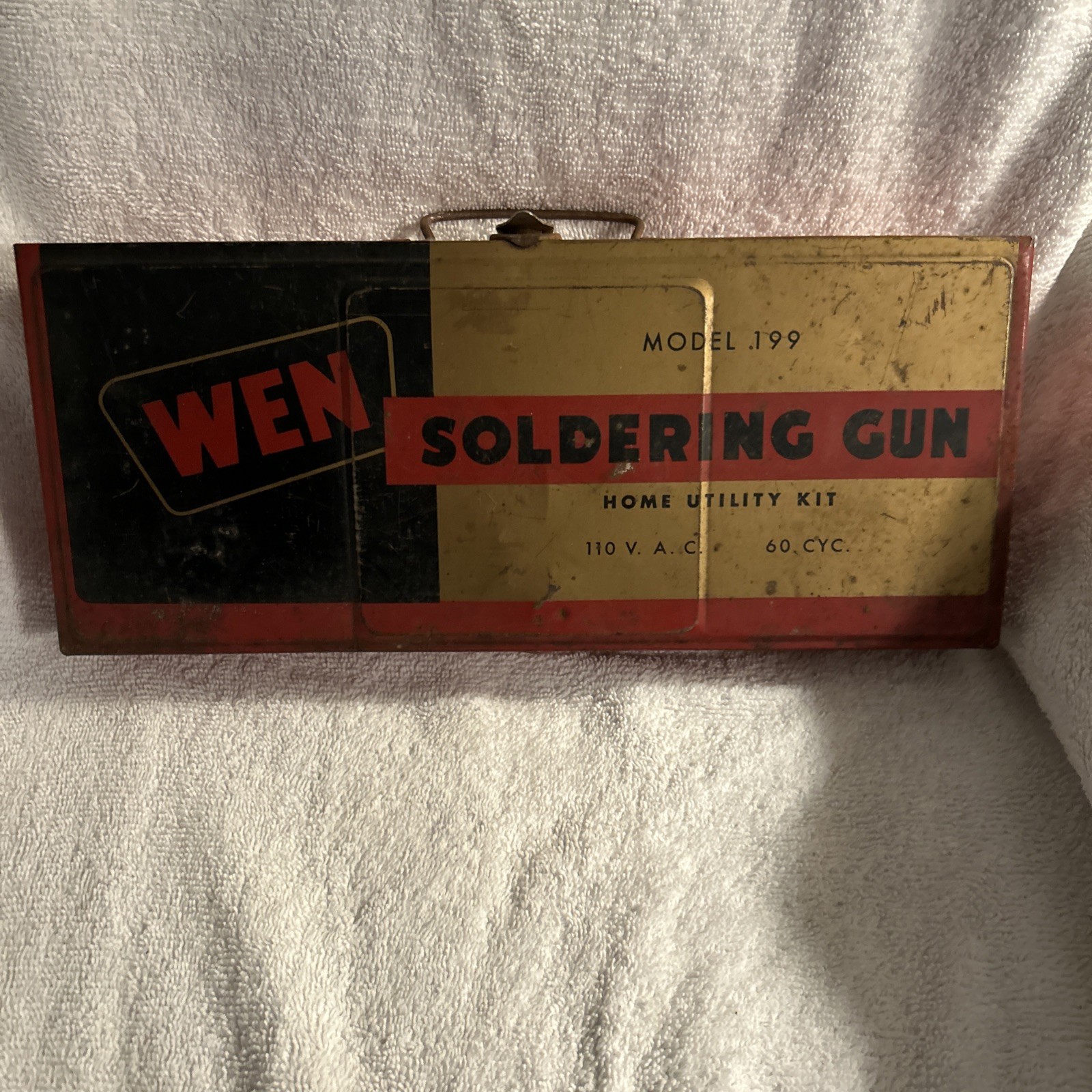 Vintage WEN Products Inc Soldering Gun Kit Model 199 w/paperwork