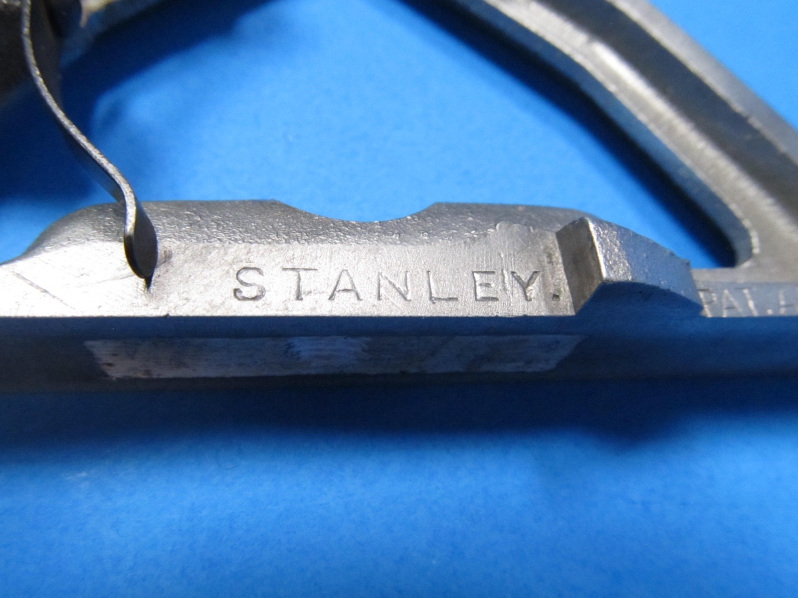 Stanley No 2 Three Angle Rule Tool 1911 patent rule attachment w/ level & square