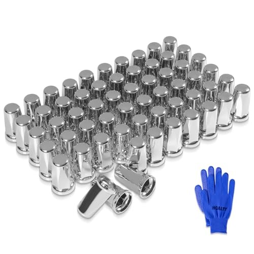60PCS 33mm Lug Nut Covers for Semi Trucks 60 PCS