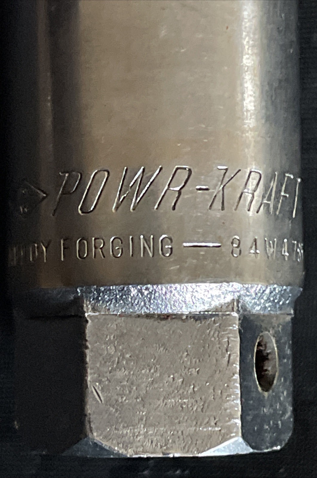 POWR-KRAFT 84W4785, 1/2 drive 12pt Spark Plug Socket, w/boot, USA | FREE S&H