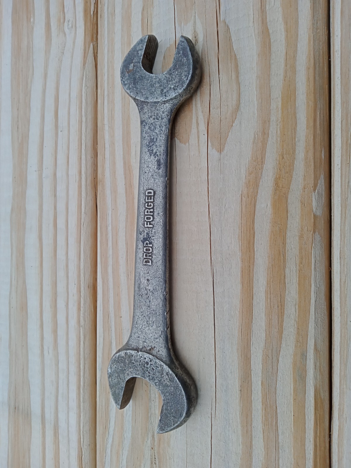 Vintage Drop Forged Steel Double Open End Wrench